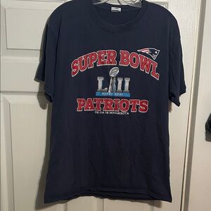 Gildan Navy‎ Super Bowl Patriots Tee